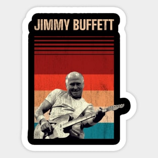 RIP Jimmy Buffet Sticker